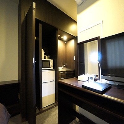Deluxe single (with kitchenette) 13㎡ Semi-double bed 120 & times; 200cm