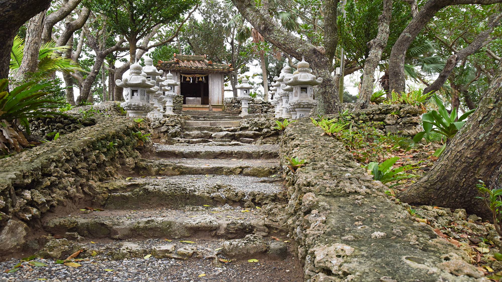 *周辺(川平観音堂)/川平湾のパワースポットとして有名な場所です。