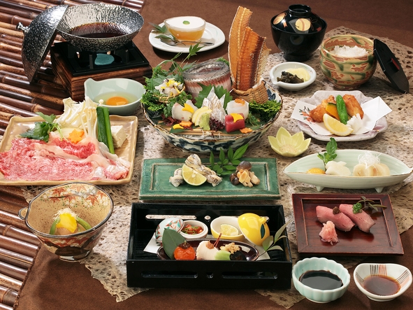 【日帰り昼食　部屋利用なし】紀州の味覚「有田の恵み会席料理」温泉入浴付ご昼食プラン♪♪