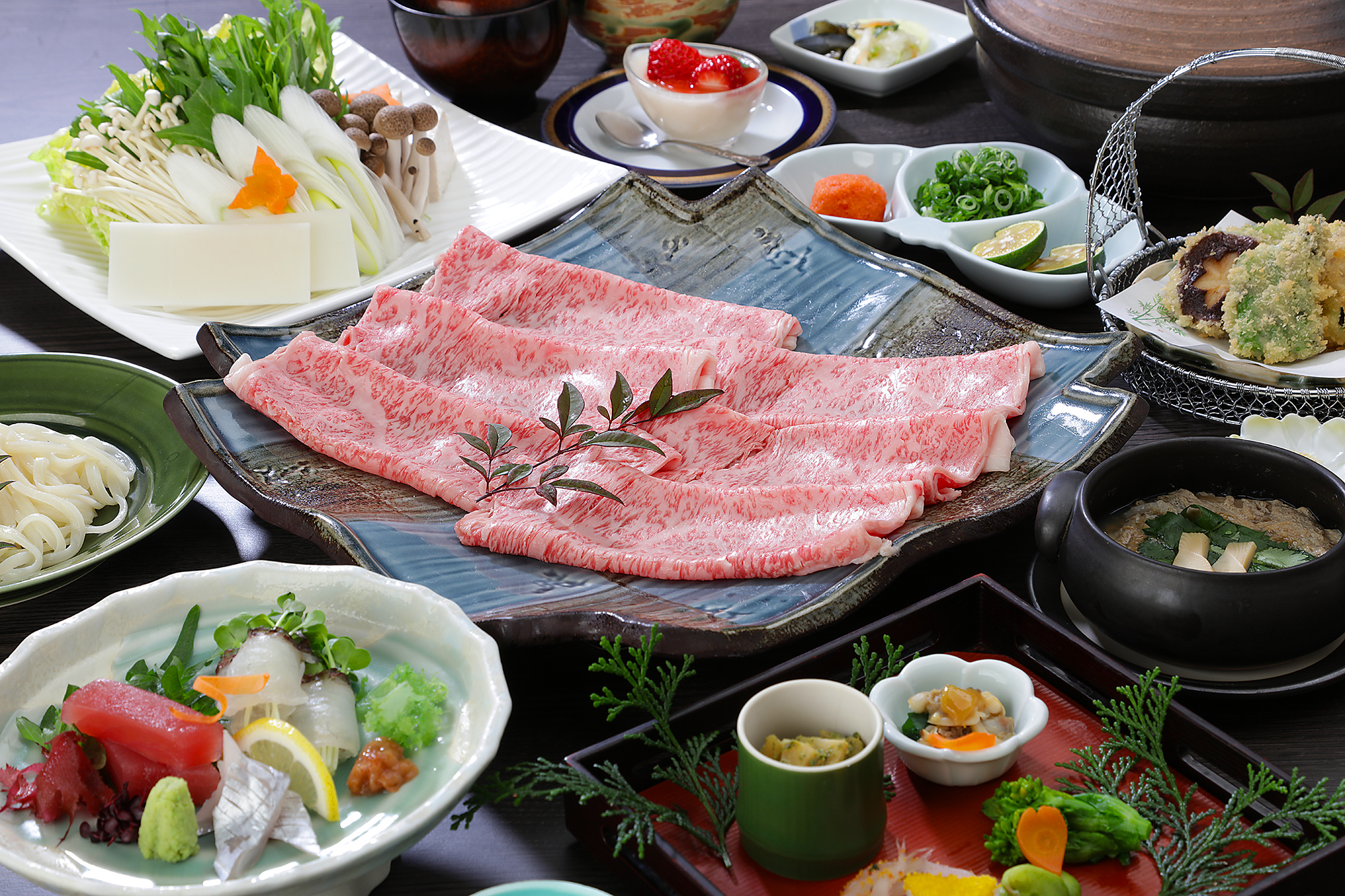 熊野牛しゃぶしゃぶ会席