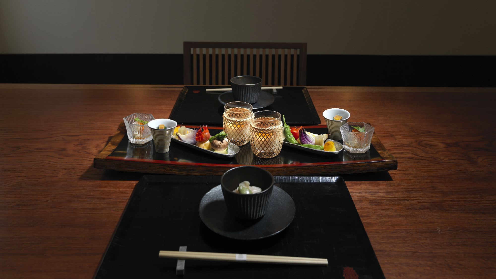 【スタンダード】夕食・朝食付き！旬の食材を愉しむ特選「山河膳」