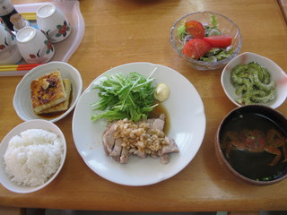夕食