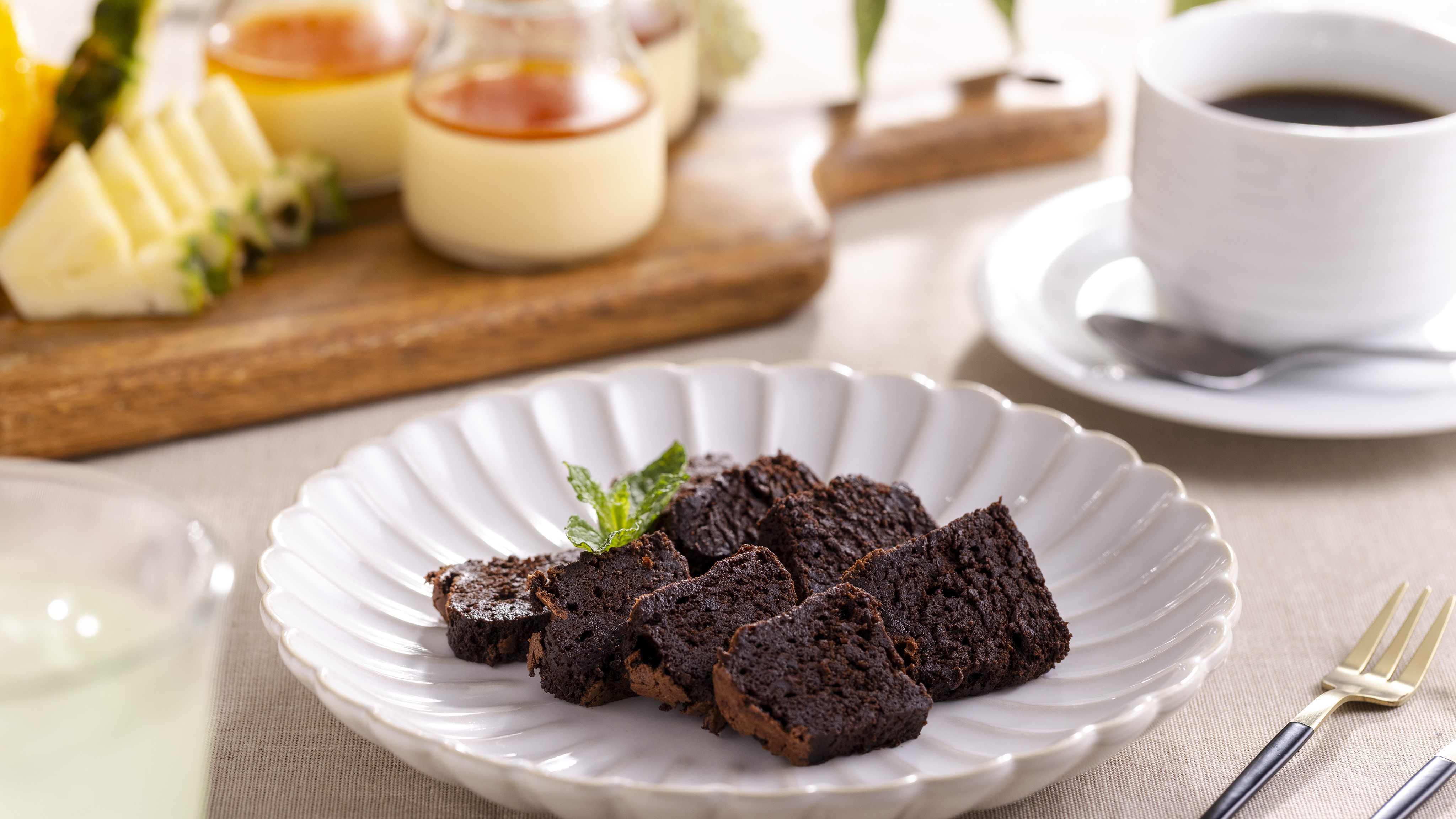 朝食ビュッフェ一例