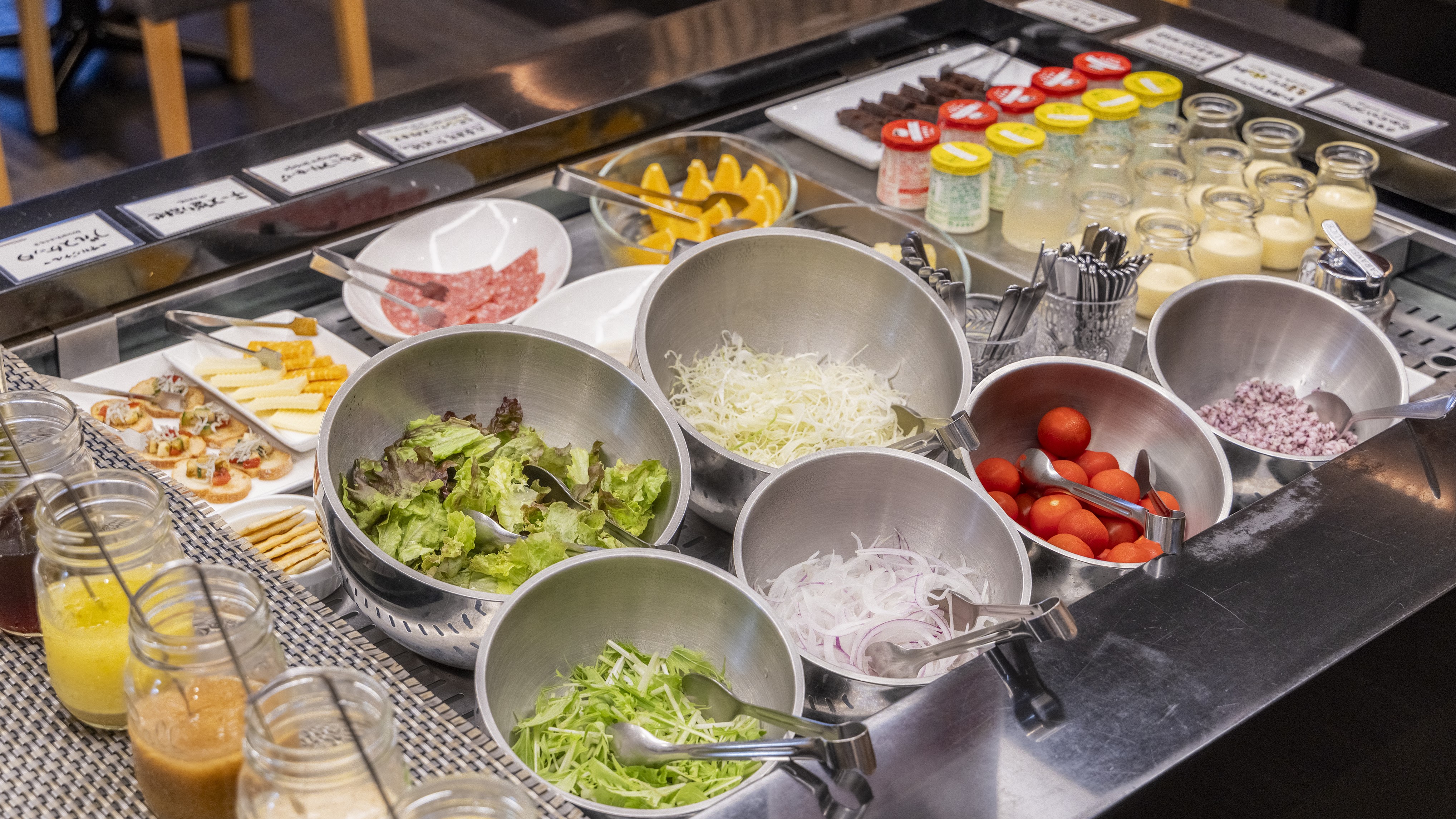 朝食ビュッフェ一例