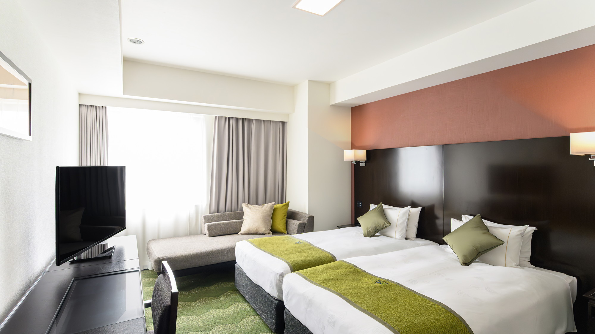 リニューアルデラックスツイン 28.3㎡　客室イメージ