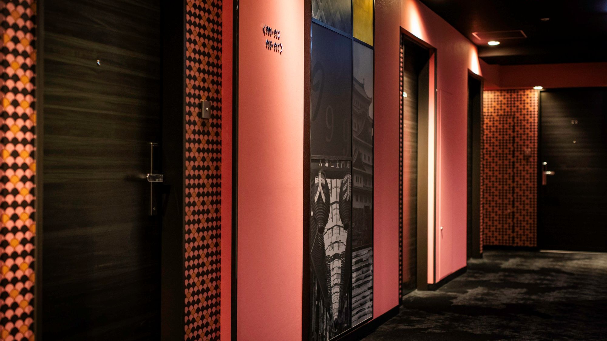 リニューアルフロア　客室廊下イメージ