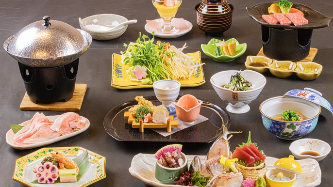 【基】迷ったらコレ!!スタンダード宿泊ぷらん（^^♪ 〜和洋折衷創作会席〜 四季の味覚満載!! 