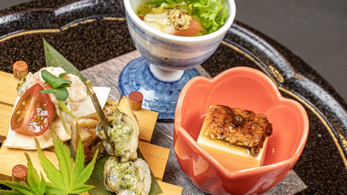 【基】迷ったらコレ!!スタンダード宿泊ぷらん（^^♪ 〜和洋折衷創作会席〜 四季の味覚満載!! 