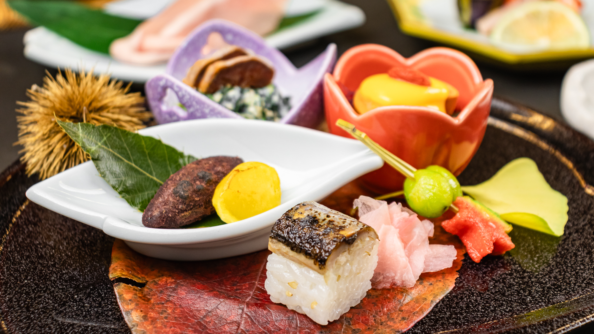 2025年9月10月《お献立一例》前菜♪