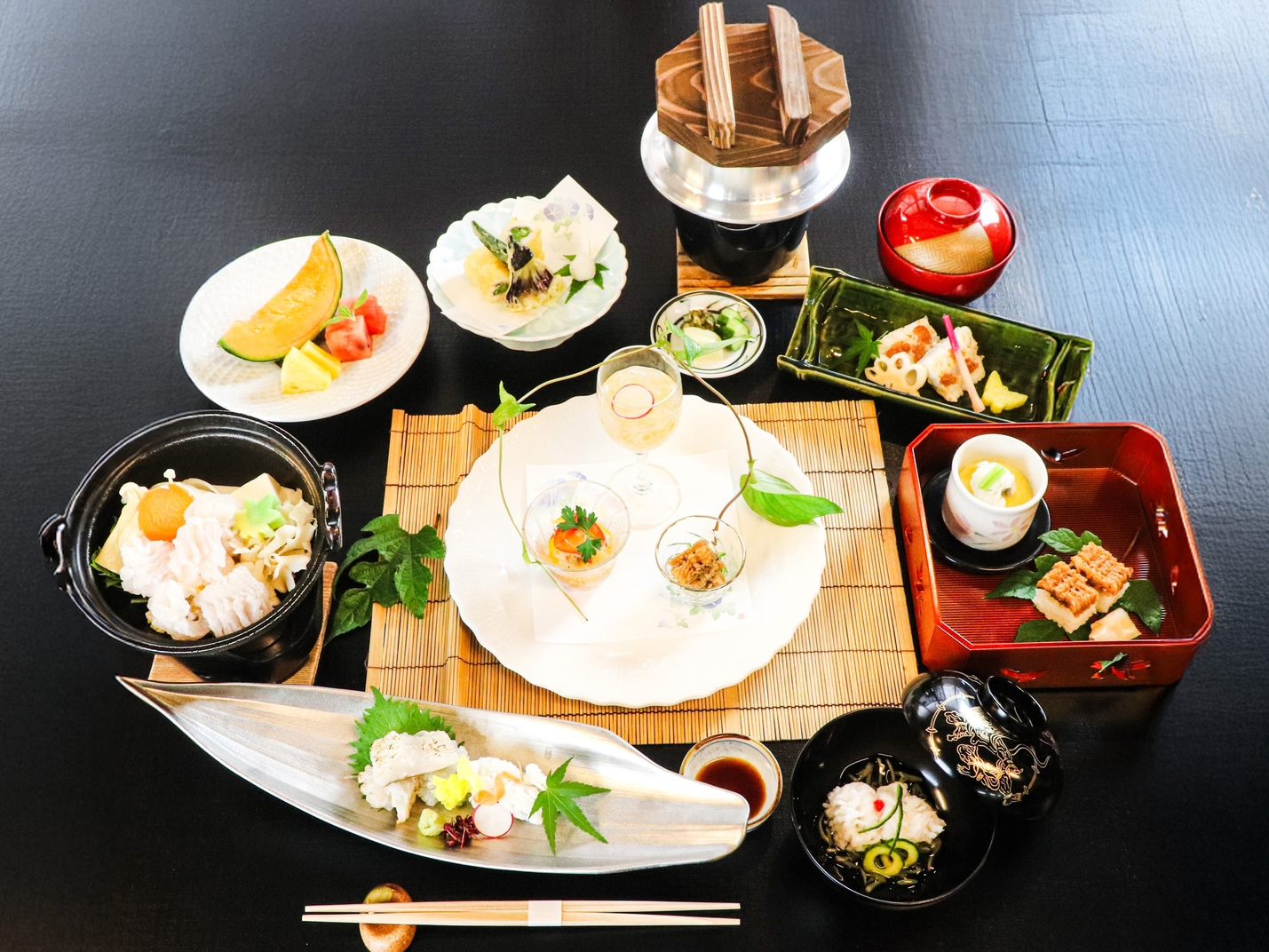 【2食付】至福のひととき 和歌山県産鱧尽くし会席【夏季限定】