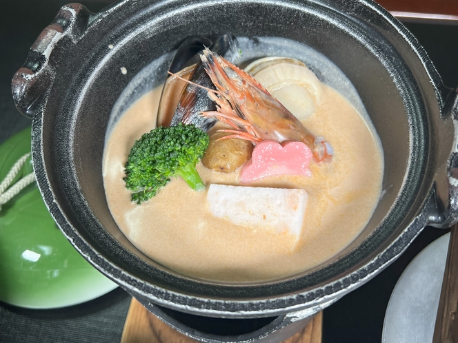 海老スープ鍋(一例)