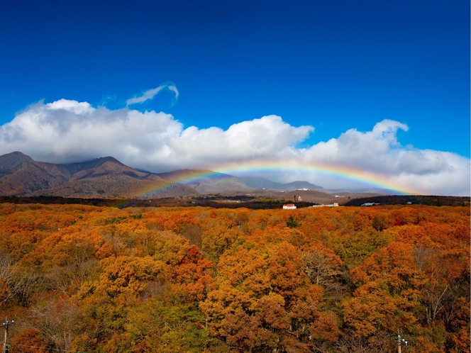 那須連山～虹と紅葉