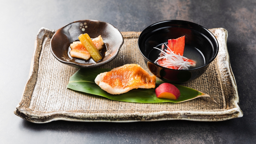 【きんきん3種食べ比べ】高級魚「赤い宝石◆きんきん」を贅沢に味わい尽くす／グレードUP会席（2食付）