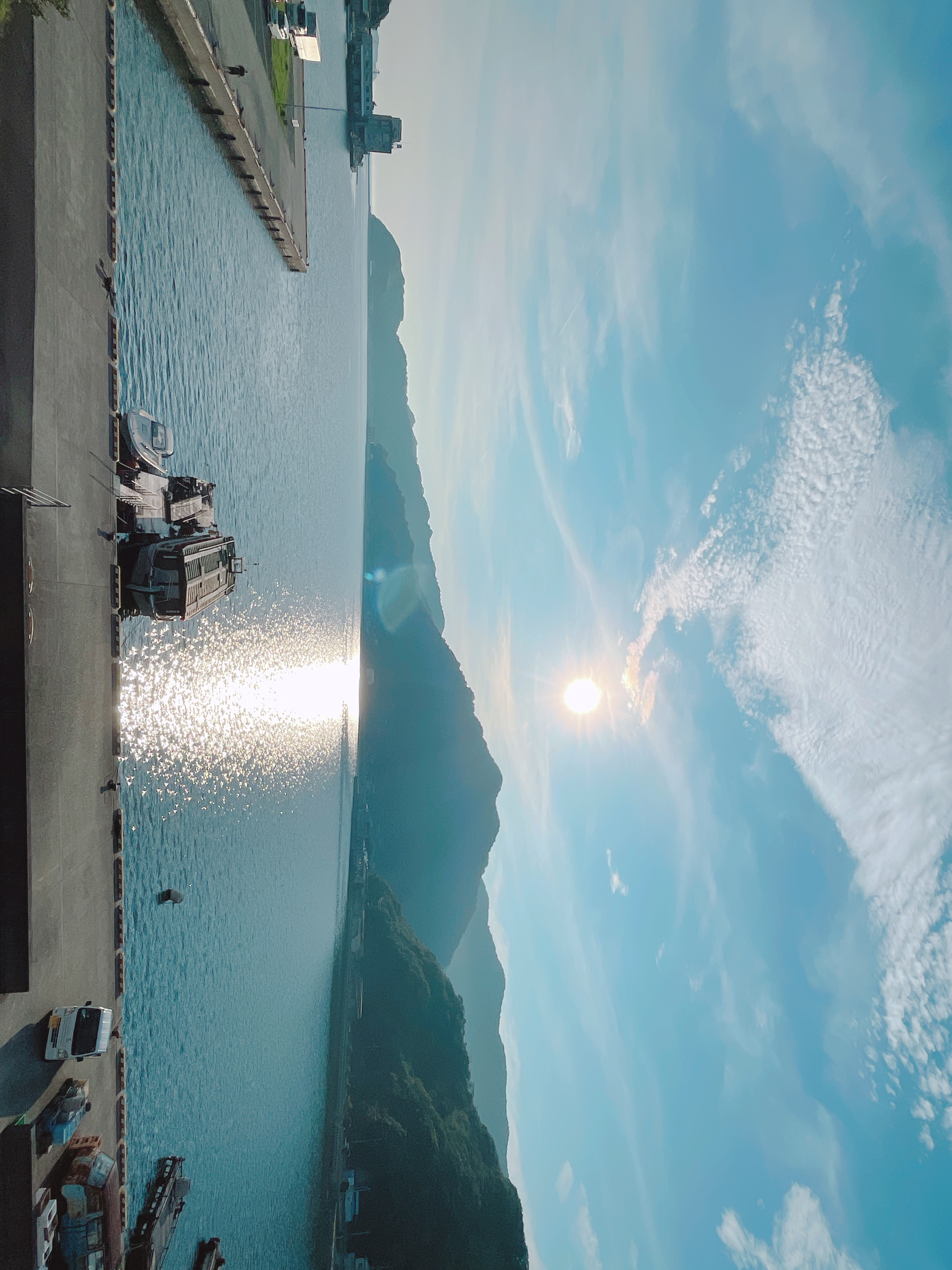 ホテルからの景色