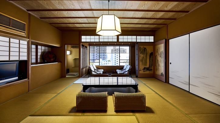 【水仙:和室デラックススイート】12畳