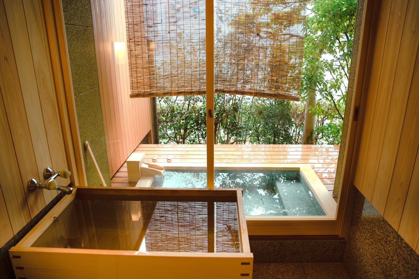 【露天風呂付和室:橘】8畳