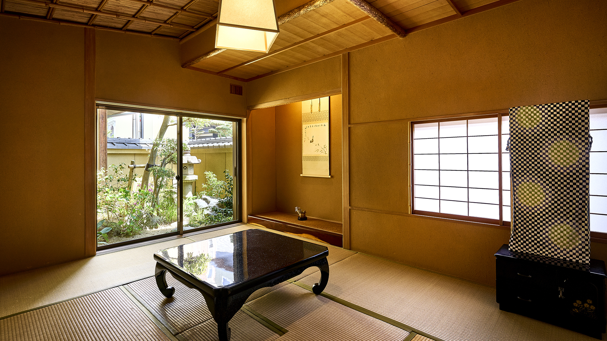 【梅：露天風呂付和室スイート】露天風呂＋12.5畳＋6畳