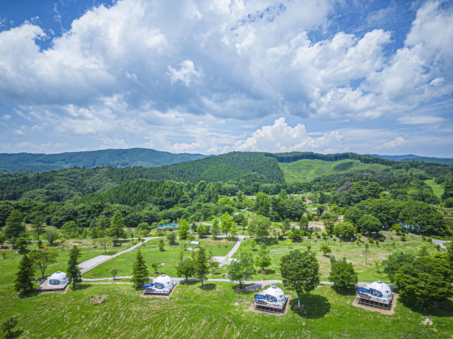 【ドームテント】天馬夢・BBQ付プラン《２食付き》
