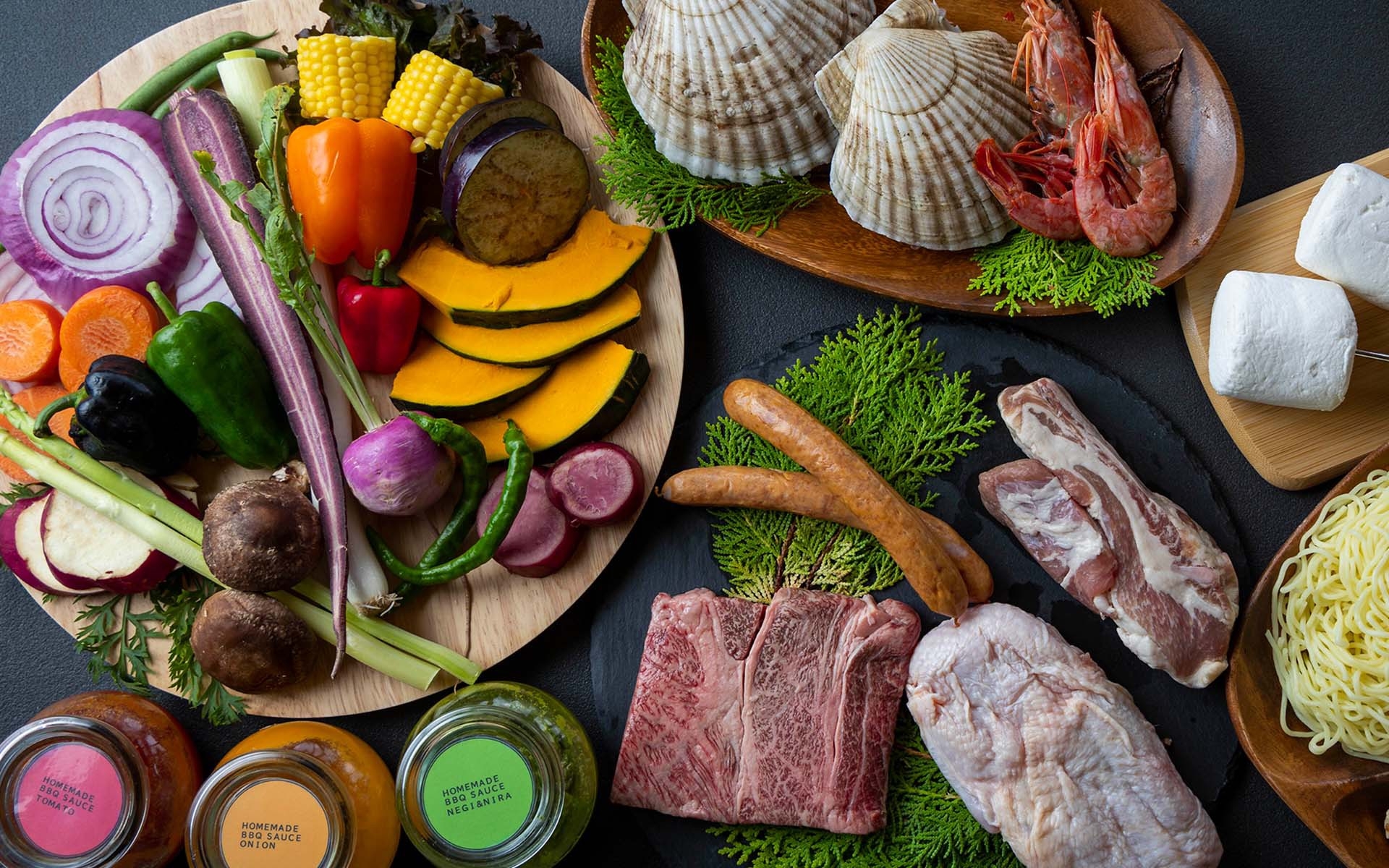 【ドームテント】天馬夢・BBQ付プラン《２食付き》