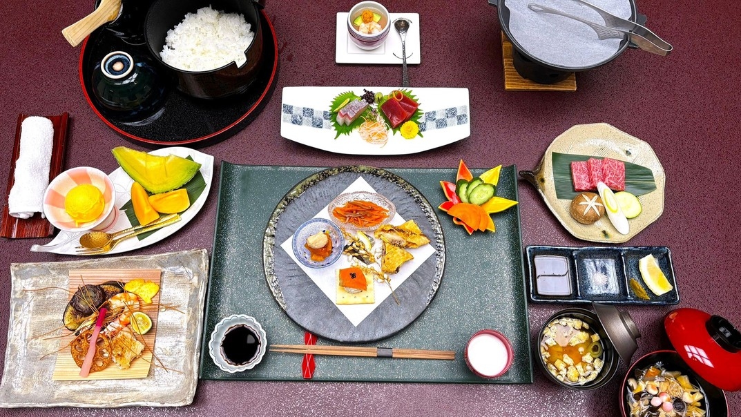 小食の方に嬉しい、会津の食材を詰め込んだ【楓】コース【朝食付き・夕食付き】