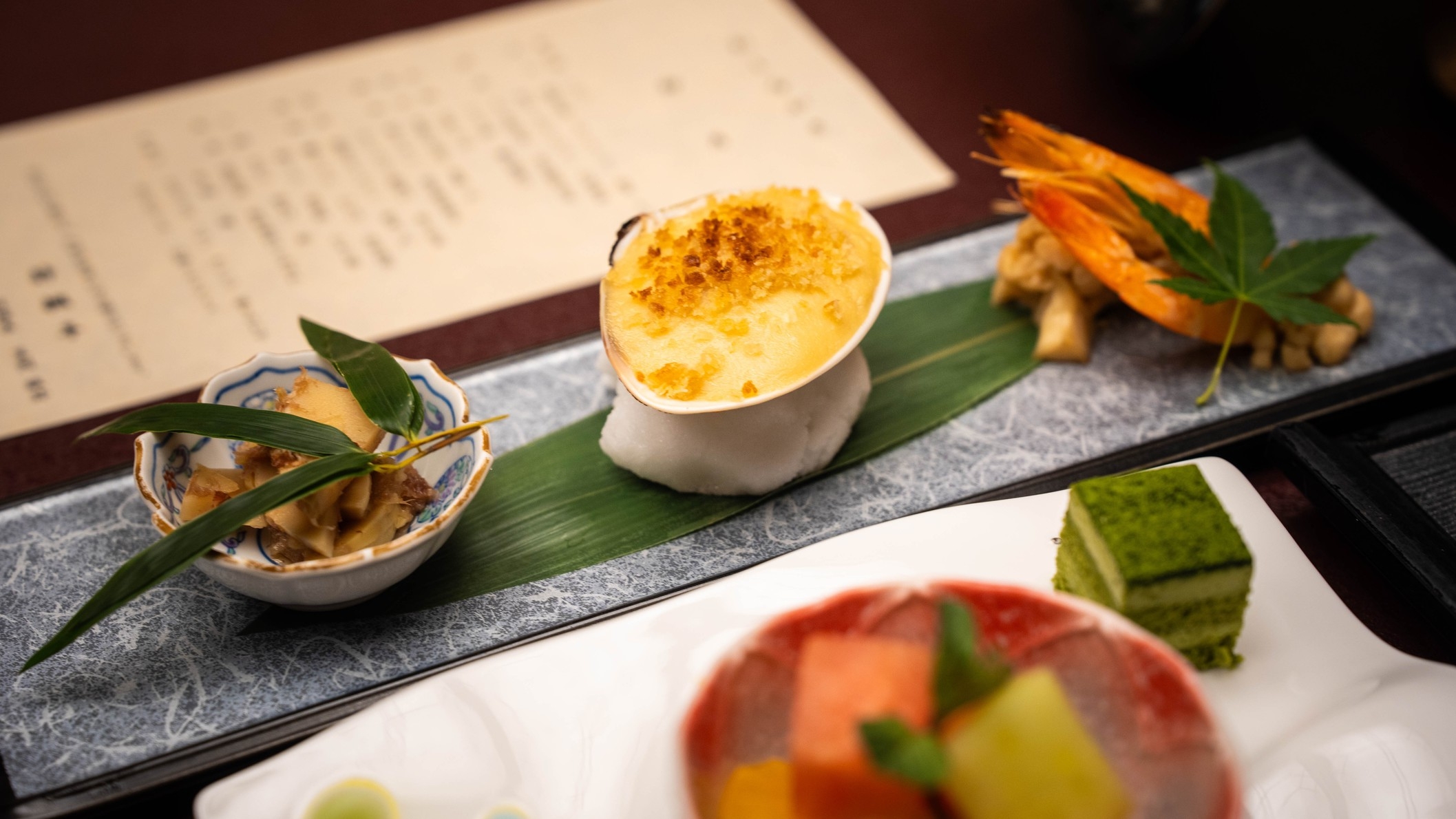 猪苗代・会津の食材をふんだんに使った【里山会席料理】【朝食付き・夕食付き】