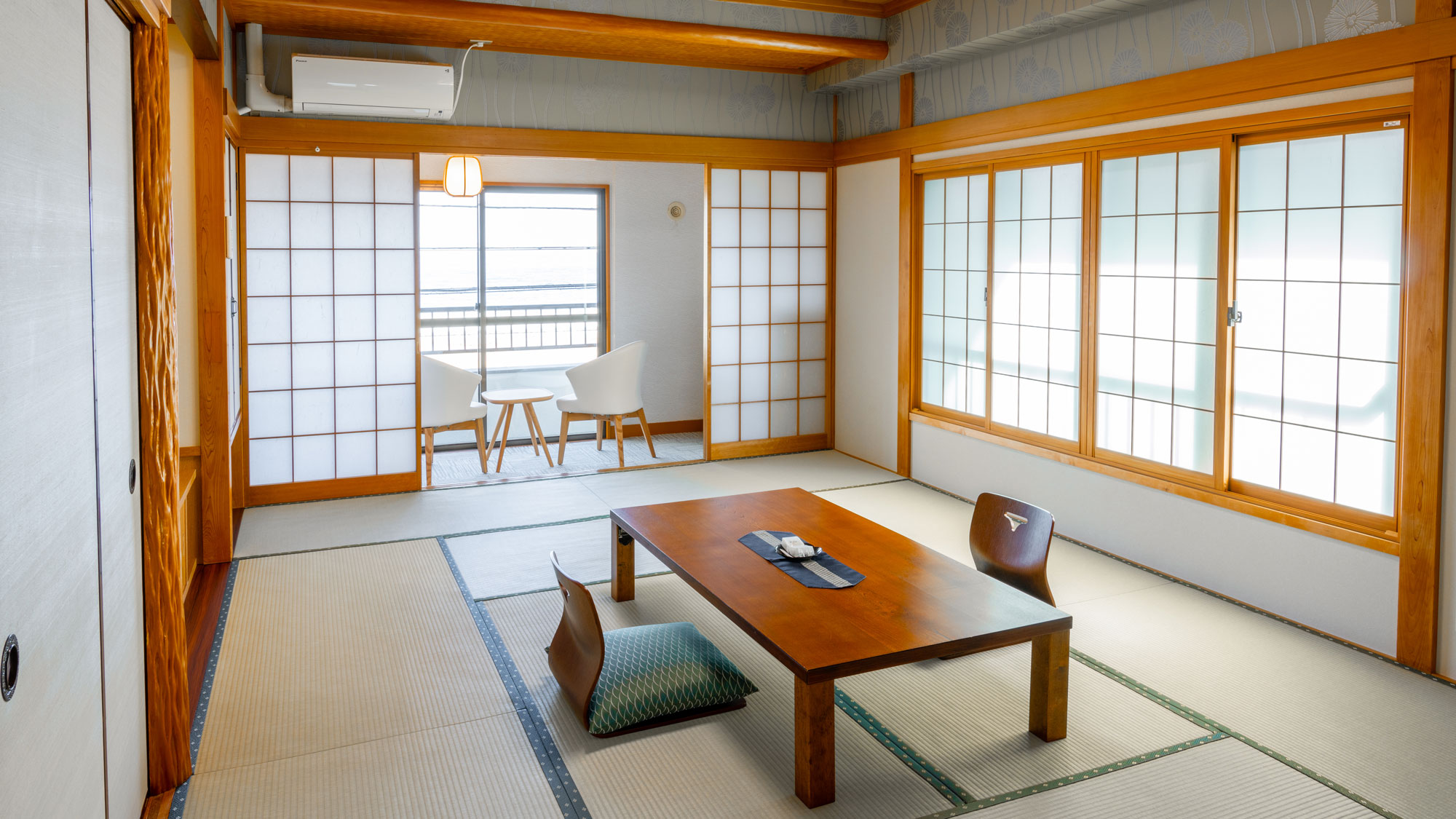 オーシャンビュー■和室12畳■かれい（1名-4名）
