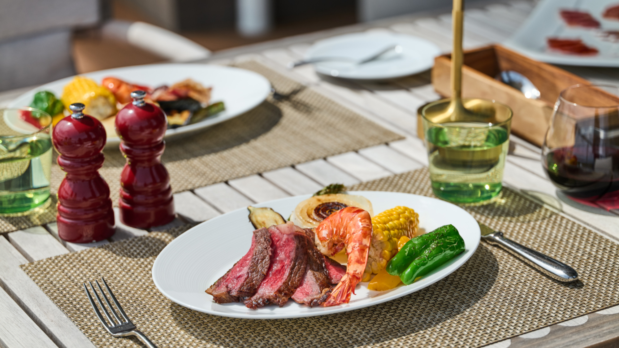 【夏季・連泊限定】BBQディナーコース