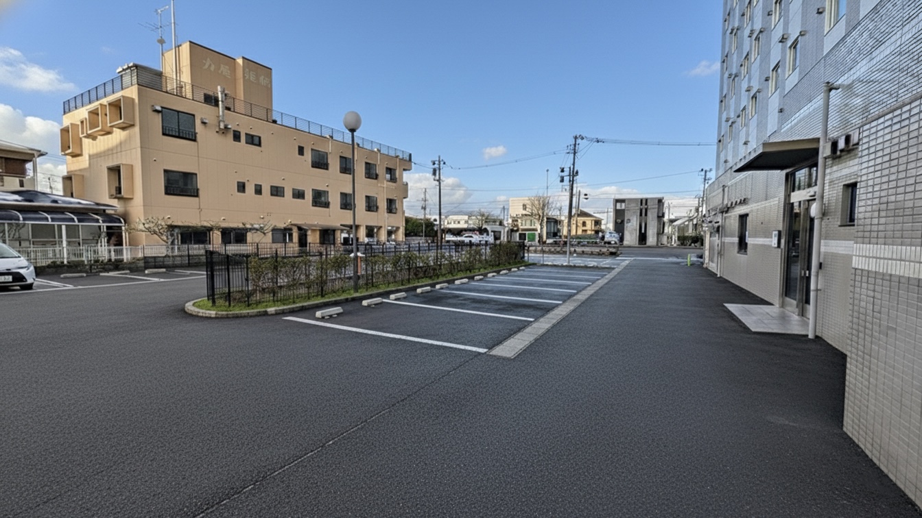 ホテル外観・第2駐車場