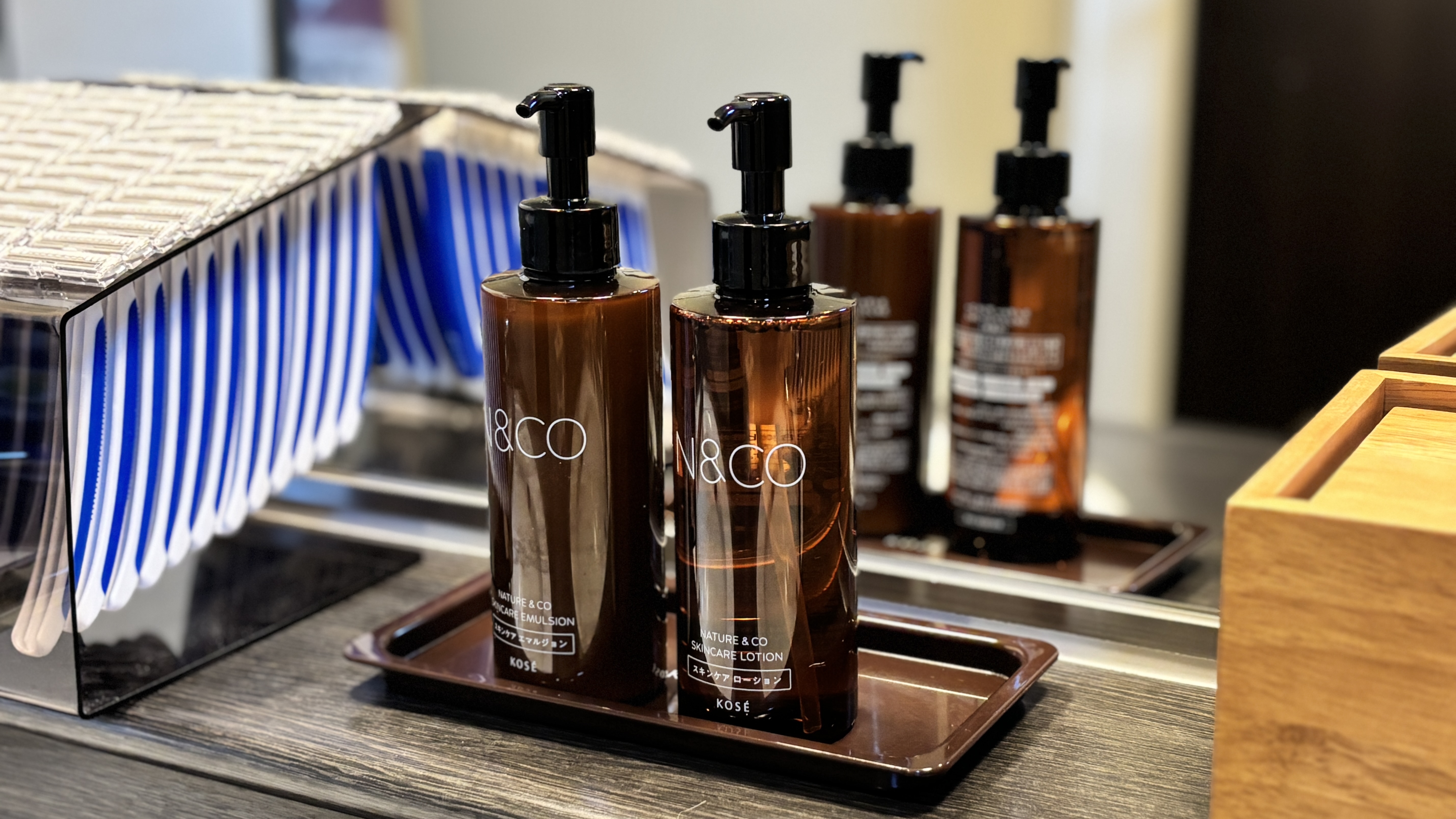 男性大浴場（脱衣場アメニティ）