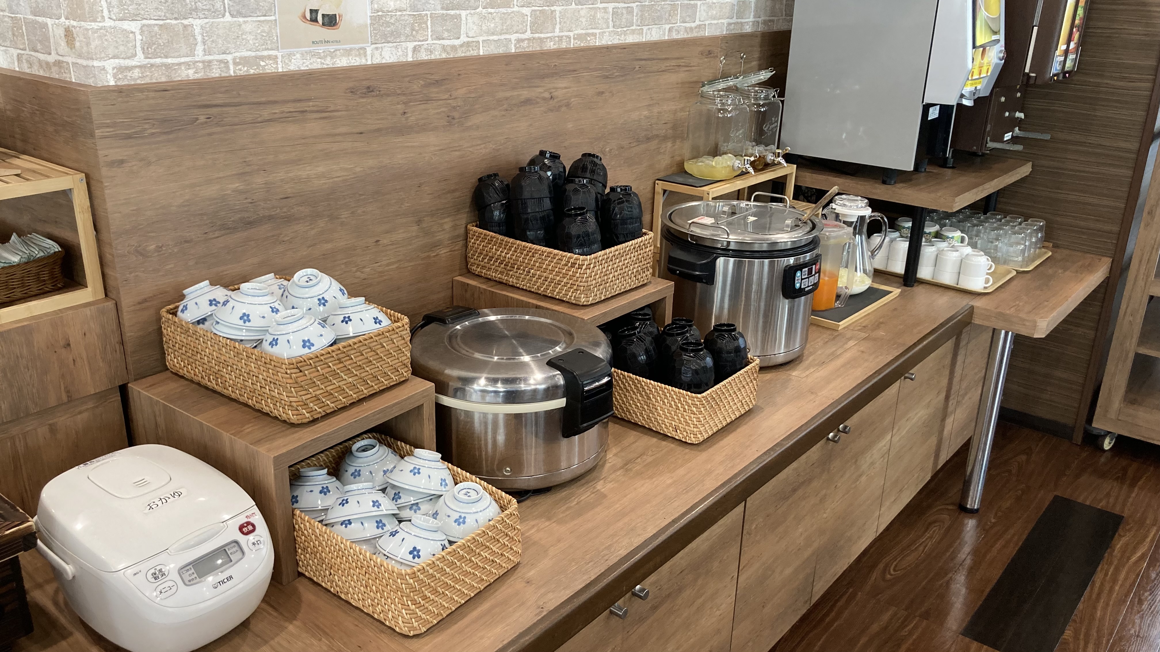 【花茶屋】朝食バイキングカウンター②