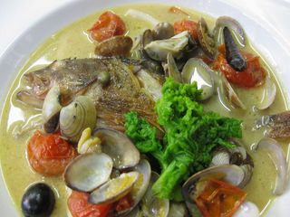 赤魚アクアパッツァ　横位置