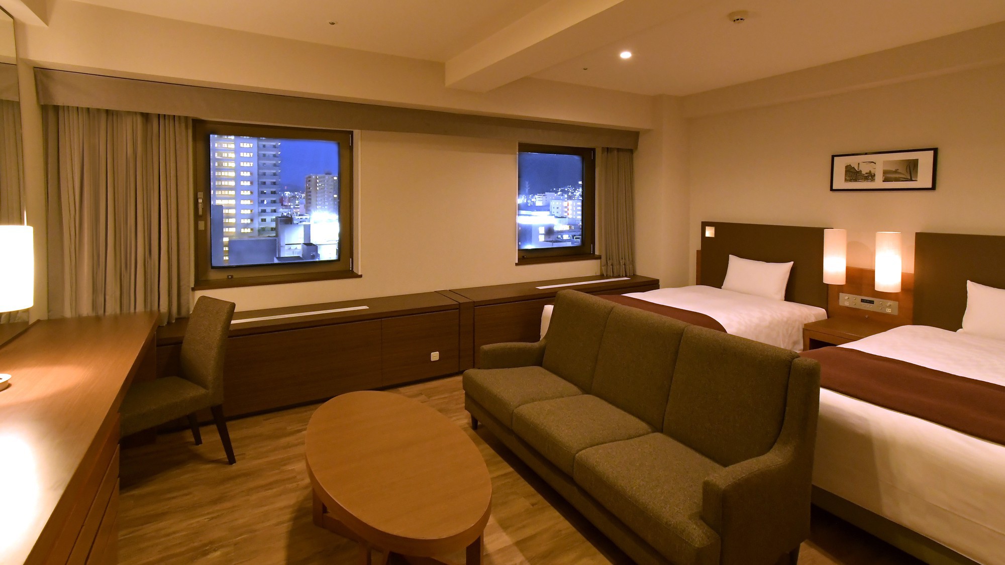 【エクセレンシィ】コンフォートツイン◆禁煙◆14Ｆ／37平米