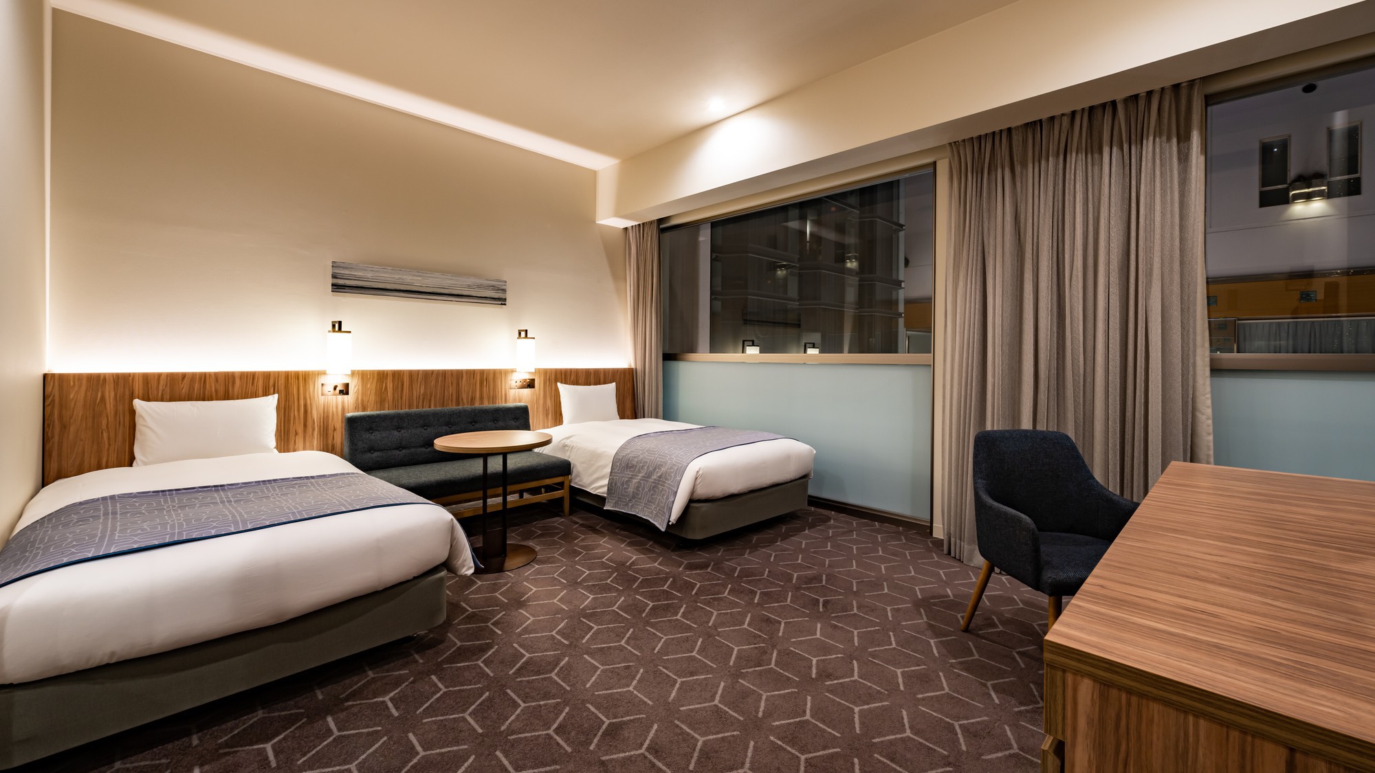 ノースリゾート　アトリウム側スタンダードツイン