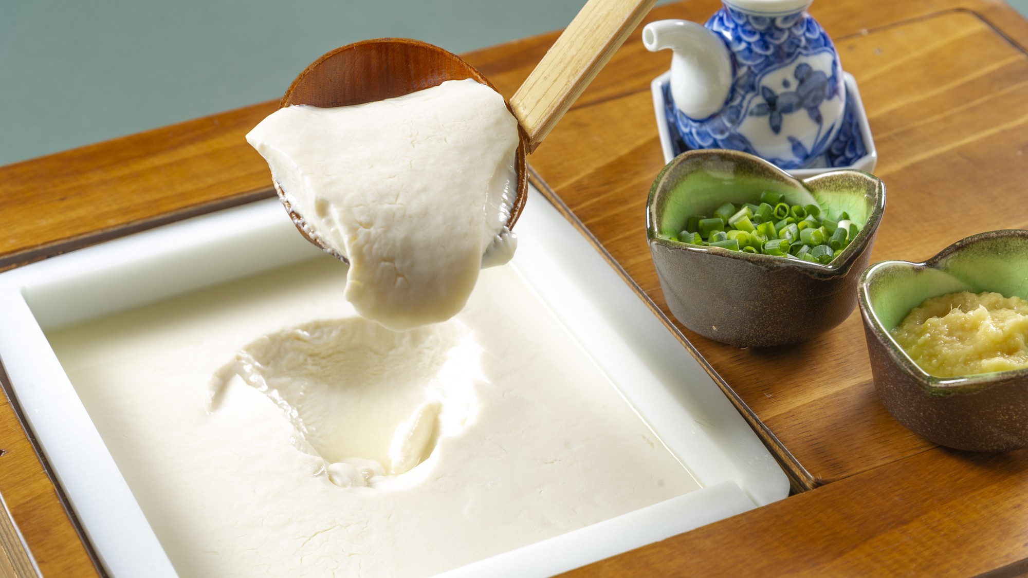 2025年冬の朝食メニュー♪～北海道産大豆の作りたて豆腐～