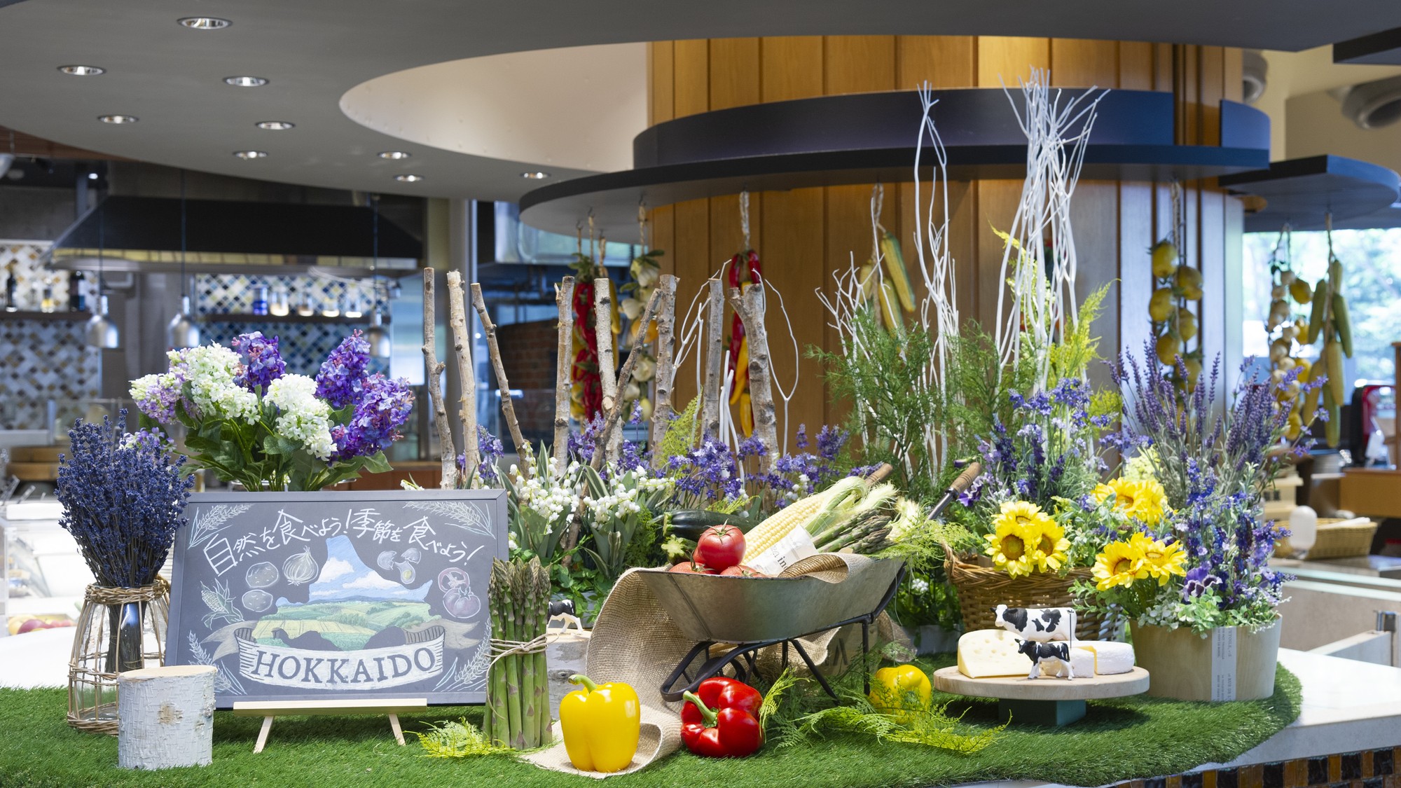 2025年夏の朝食ディスプレイ♪①