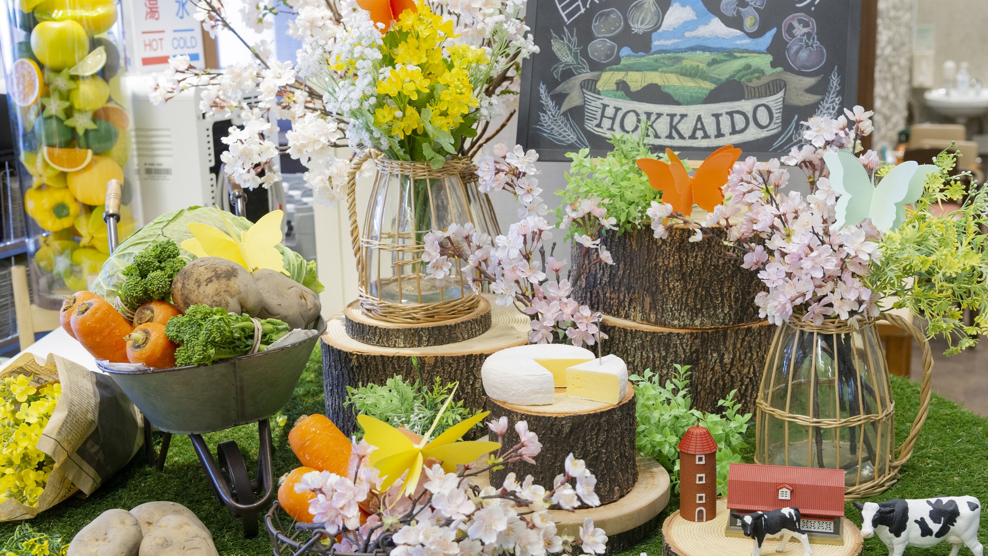 2026年春の朝食ディスプレイ♪