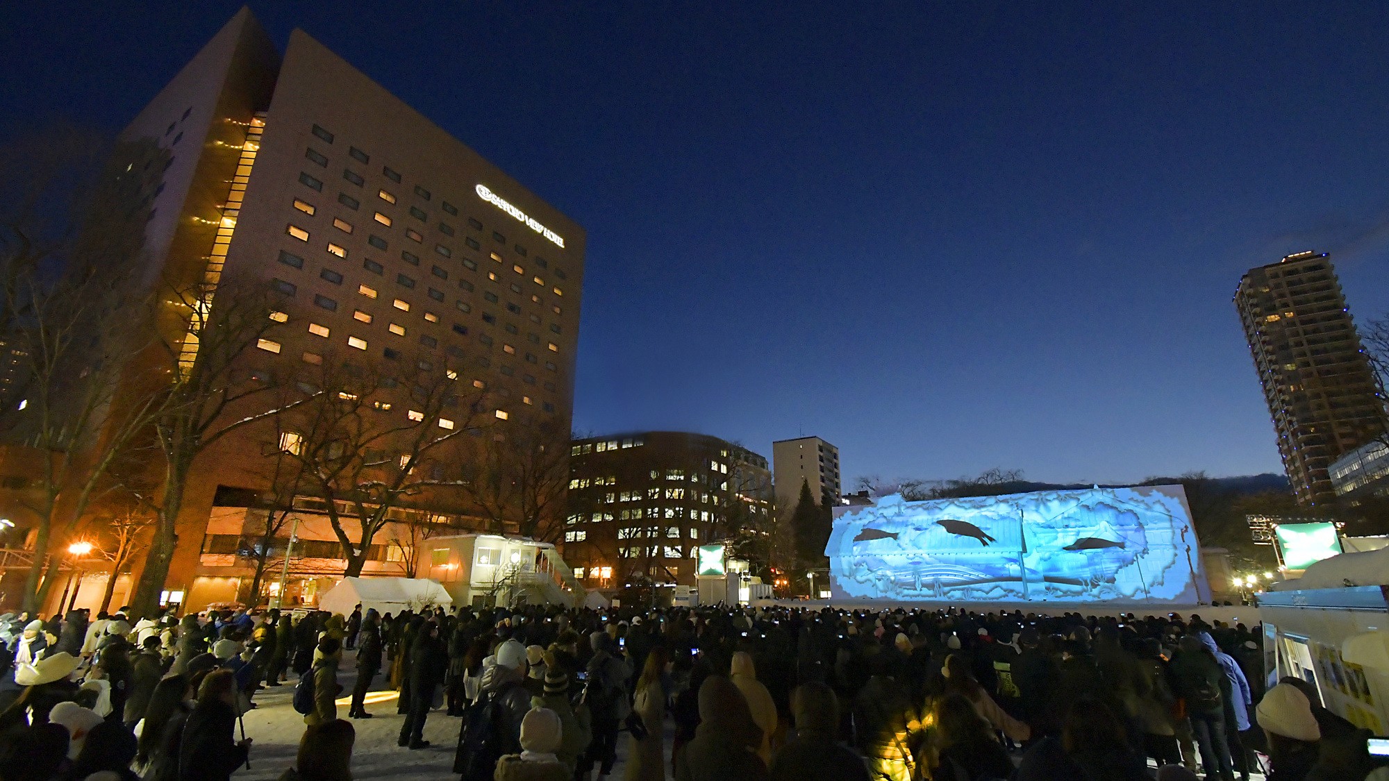 2025さっぽろ雪まつり　ホテルから雪まつり会場が目の前♪