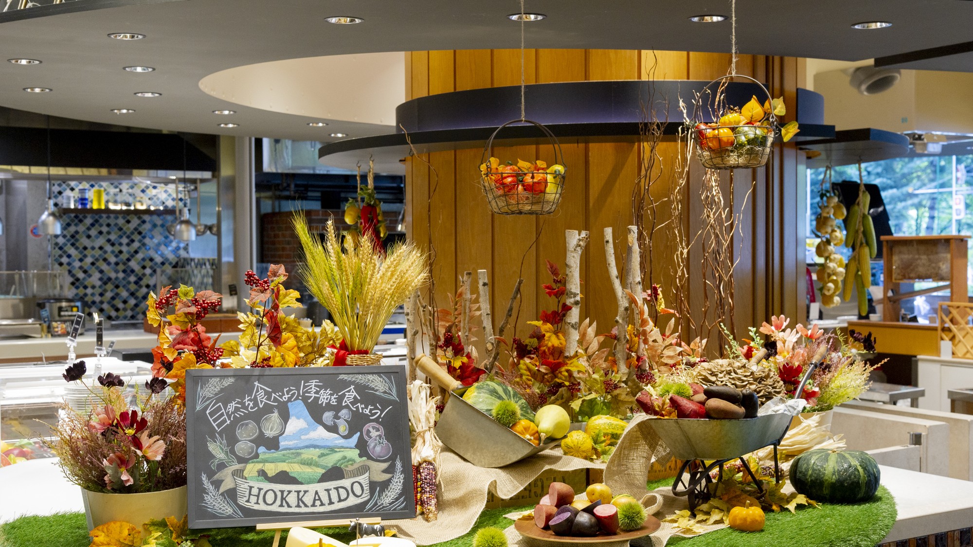 2025年秋の朝食ディスプレイ♪