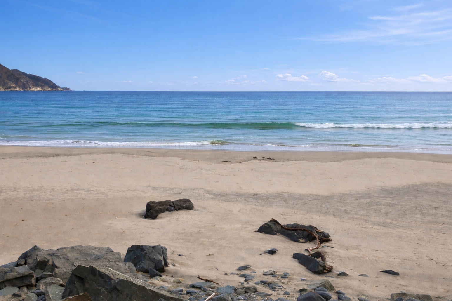 徒歩10分で行ける穴場の浜辺「のり浜」