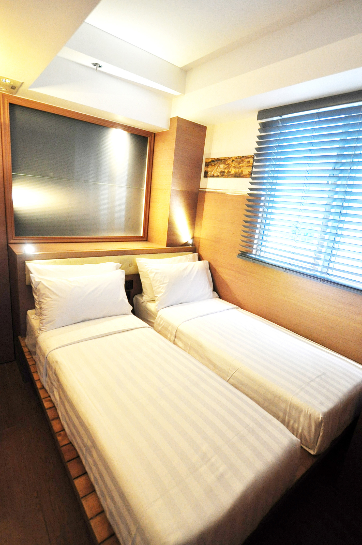 ツインベッド　ルーム　Guest room with twin bed