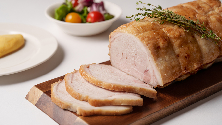 【朝食ビュッフェ】ローストポーク