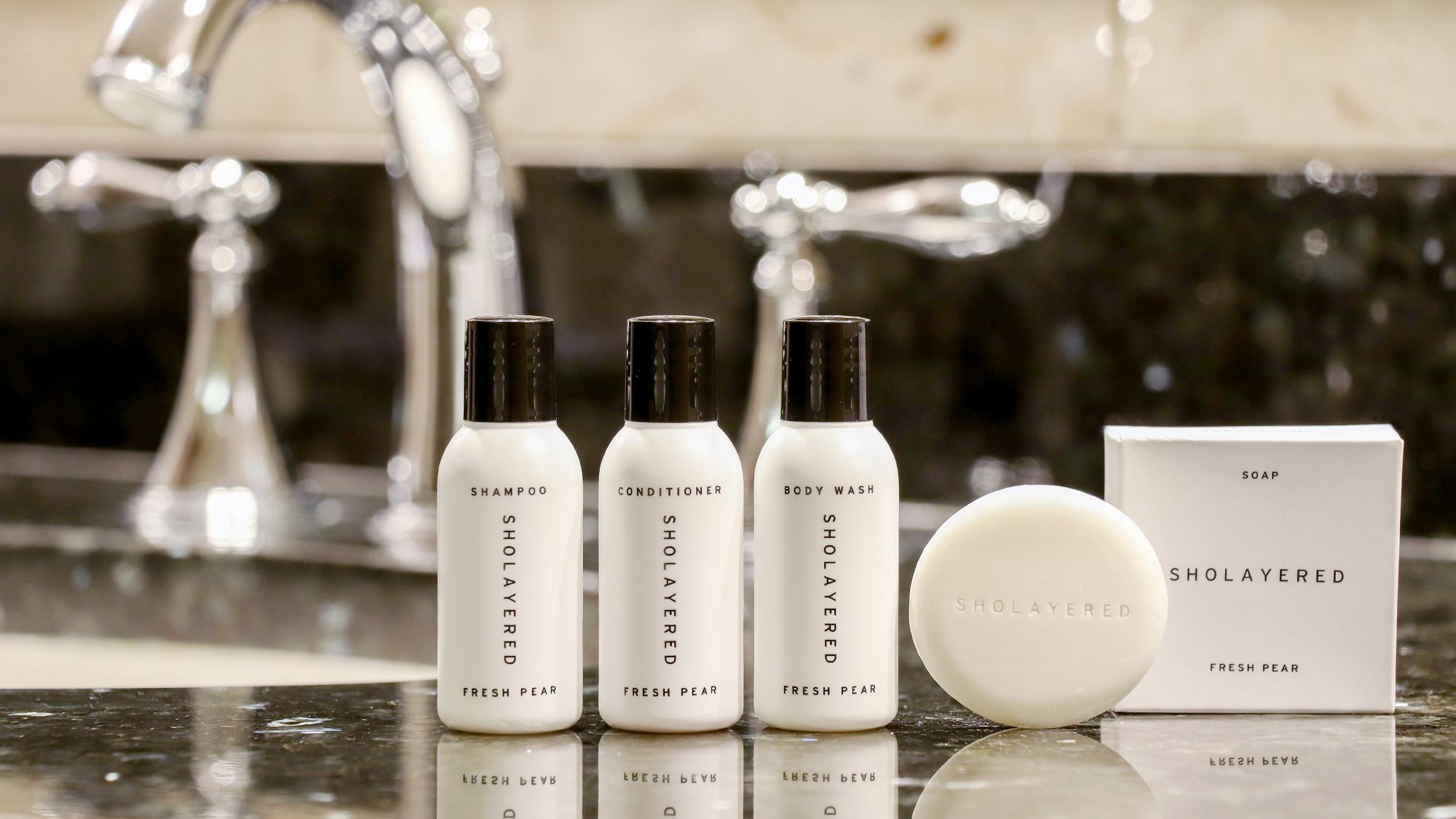 「SHOLAYERED」全室共通アメニティ