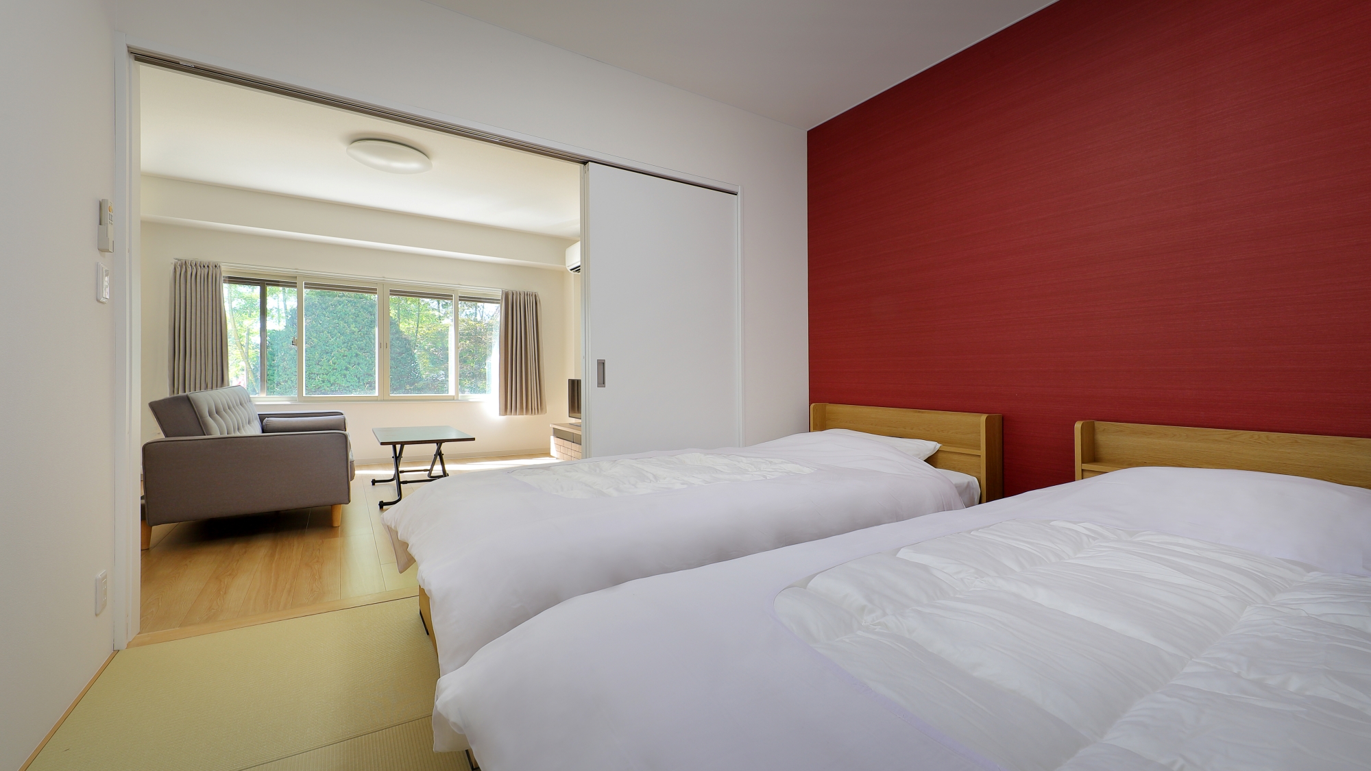 *【別館_The H】1LDKツイン禁煙