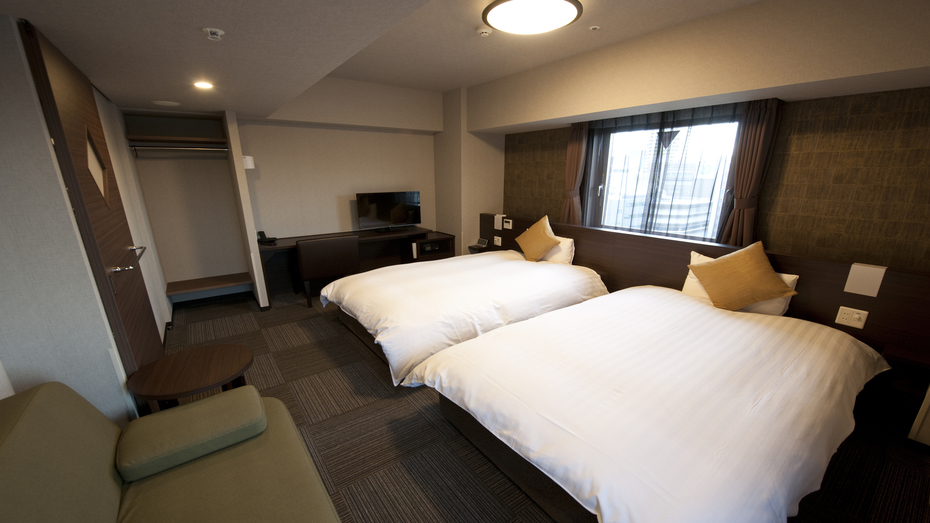 ◆トリプルルーム26平米　32インチTV付　（ベットは大人定員分のみご用意いたします。）