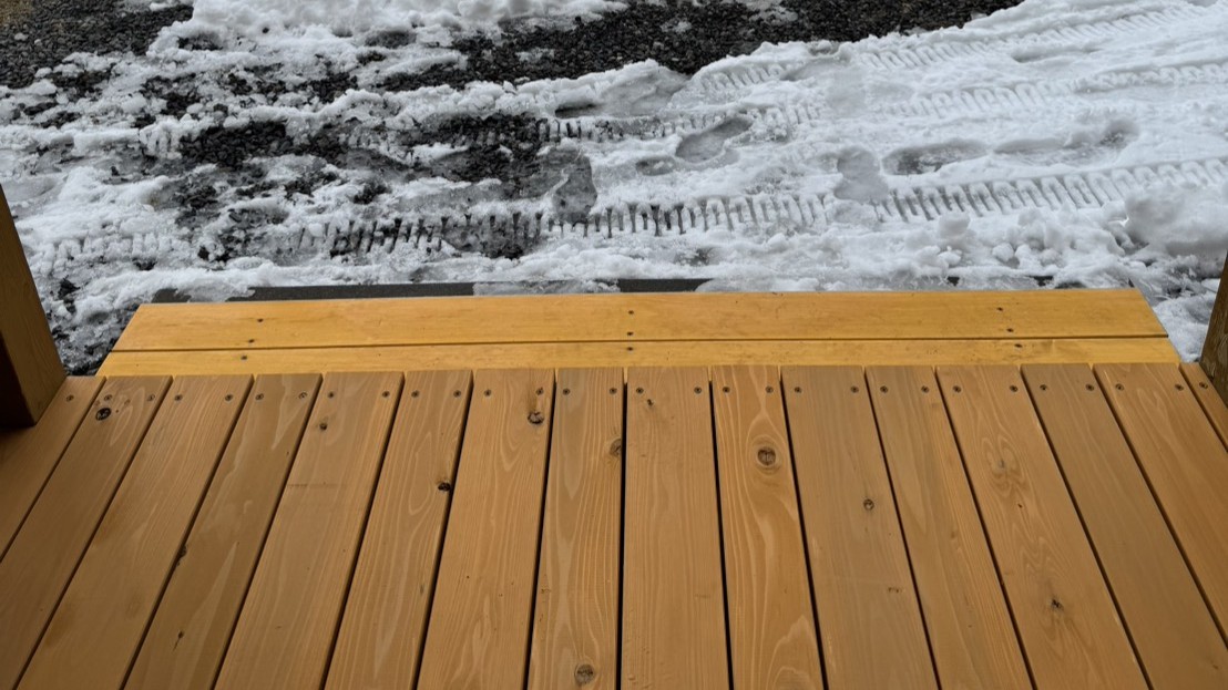 *少し古くなっていた板も張り替えました♪