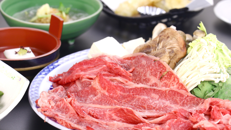 【松コース】ブランド熊野牛しゃぶしゃぶ×会席！豪華グルメプラン♪【一泊2食】