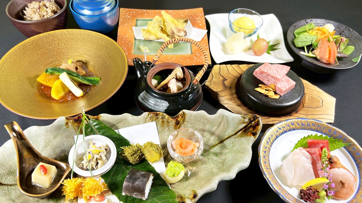 【10％OFF】【楽天スーパーSALE】離れ客室で過ごす贅沢な休日◆紫尾庵流創作懐石（R710）