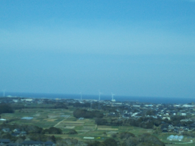 地球の丸く見える丘展望台からの景色（北）