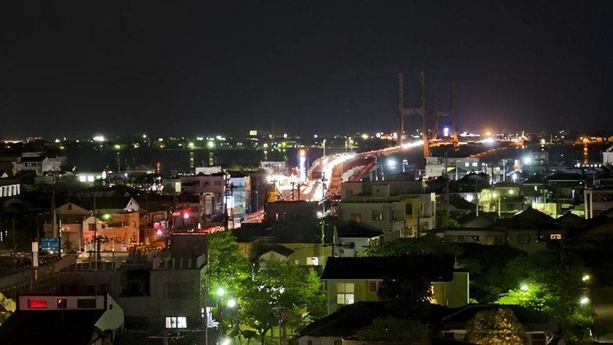 眺望広場からの夜景