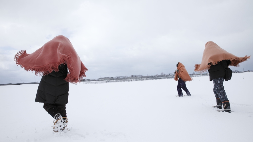 五所川原金木地区雪国地吹雪体験